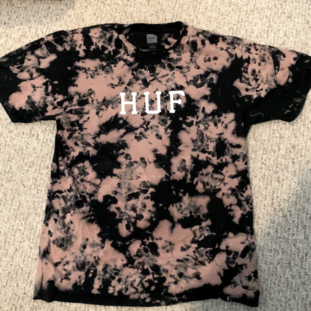 Brown and Black tie dye huf tillys